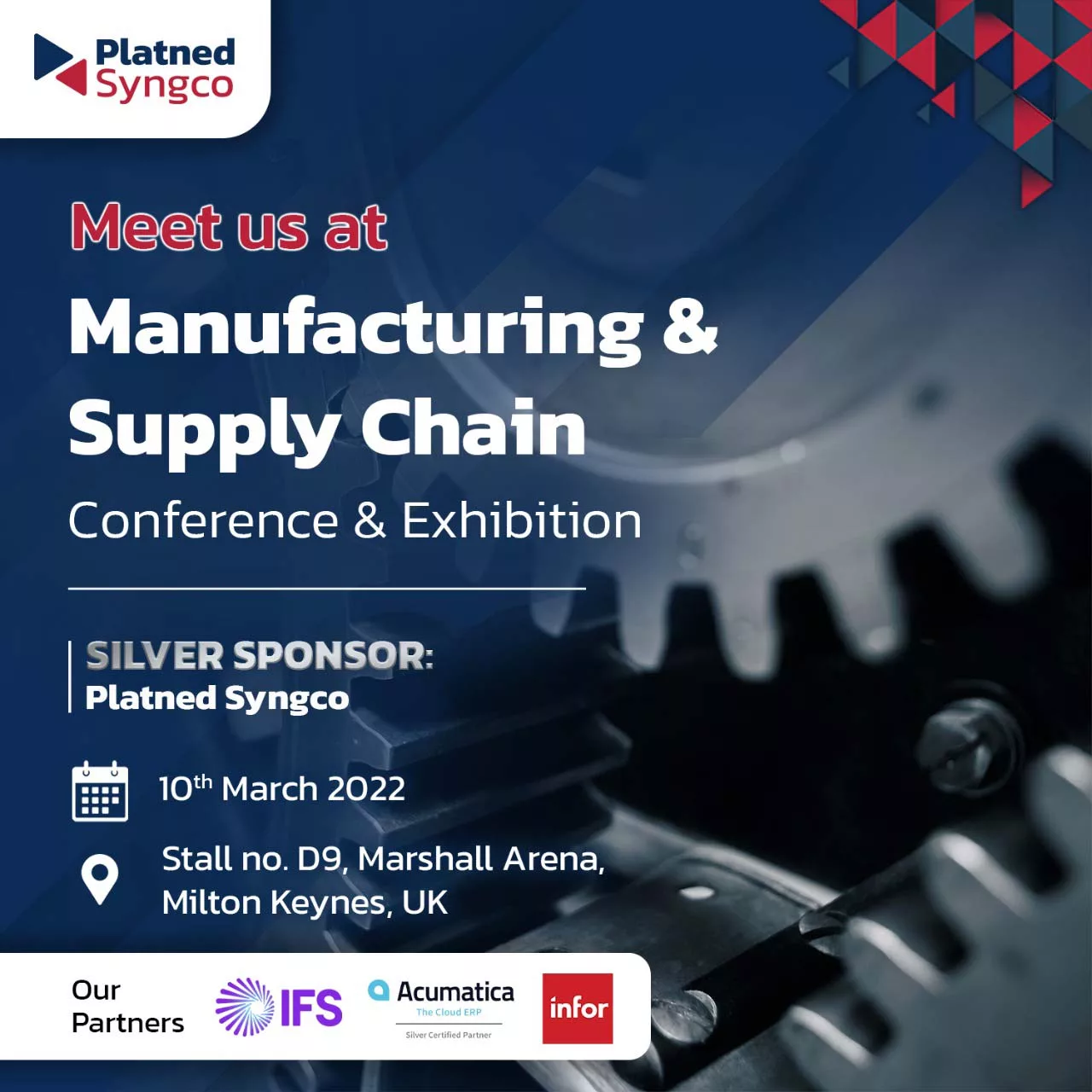 Manufacturing & Supply Chain Conference Exhibition 2022 Milton Keynes UK